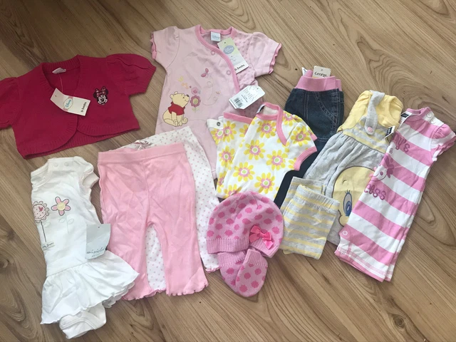 Baby girls clothes bundle 0-3 months BNWT