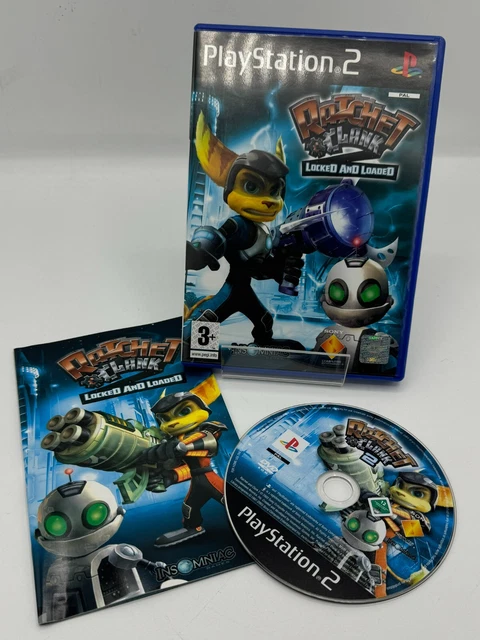 RATCHET & CLANK 2 Locked and Loaded PS2 w/ Manual FREE POST £9.99 PicClick UK