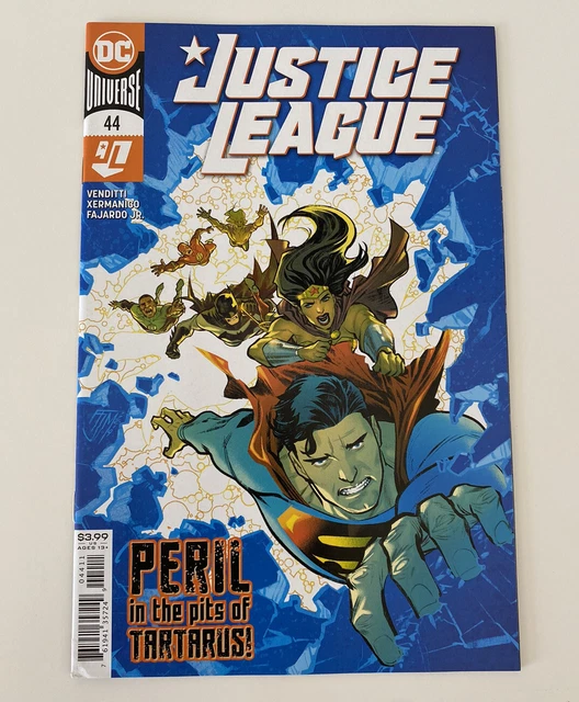 DC Comics Justice League #44 Superman Batman Flash Wonder Cyborg