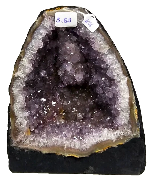 Achatgeode Amethyst  Druse Kristall Edelstein Achat Geode Bergkristall Quarz