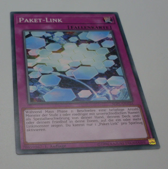 30s Yu-Gi-Oh! Holo card pack without double cards in German