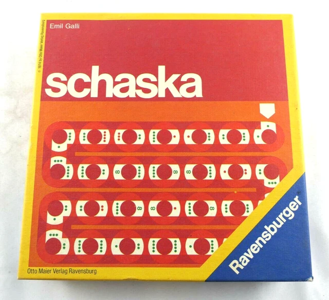 SCHASKA / Gesellschaftsspiel / Brettspiel / Ravensburger / vollständig