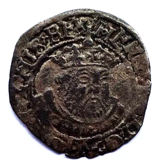 Henry VIII Posthumous Coinage Halfgroat , York , no mm 1547-51  F+/aVF