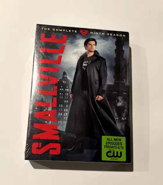 Smallville: Season 9 - DVD - BRAND NEW IN ORIGINAL PROTECTIVE PLASTIC