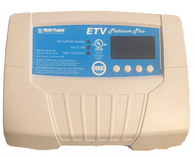 Heat-Timer ETV PLATNIUM Plus Control Module 915048-00 / NEW