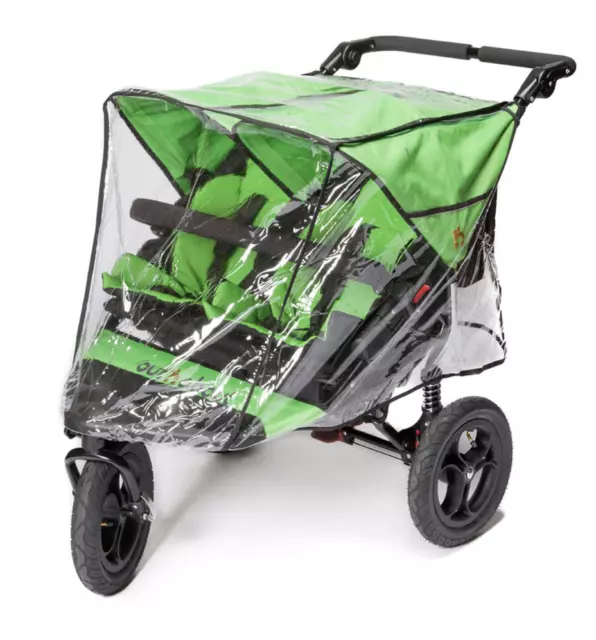 Out'n'About Nipper Double Raincover Weather shield Pushchair Accessories