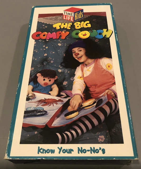THE BIG COMFY COUCH VHS Know your NoNo's FUN w/ Movie 19.99