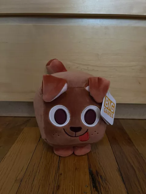 Big Games Roblox Pet Simulator x Dog Plush w/ Redeemable Code Attached IN  HAND