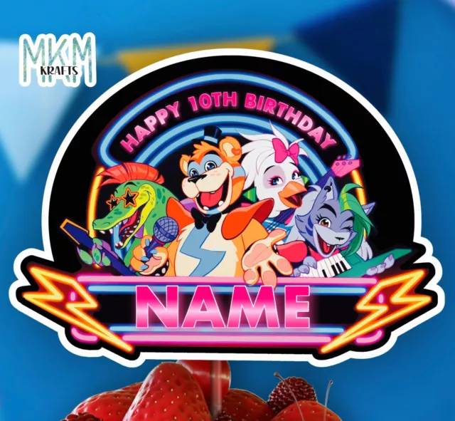 8+ Fnaf Cake Topper