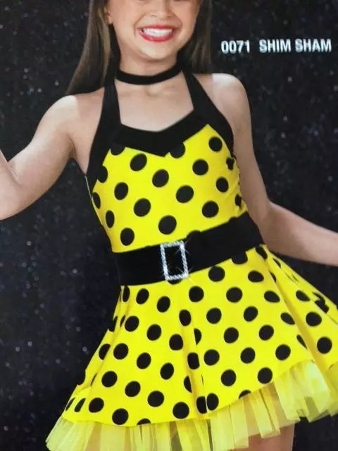 Dance Costume Jazz Tap skate pageant Shim Sham