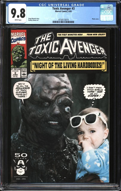 Toxic Avenger (1991) #3 CGC 9.8 NM/MT