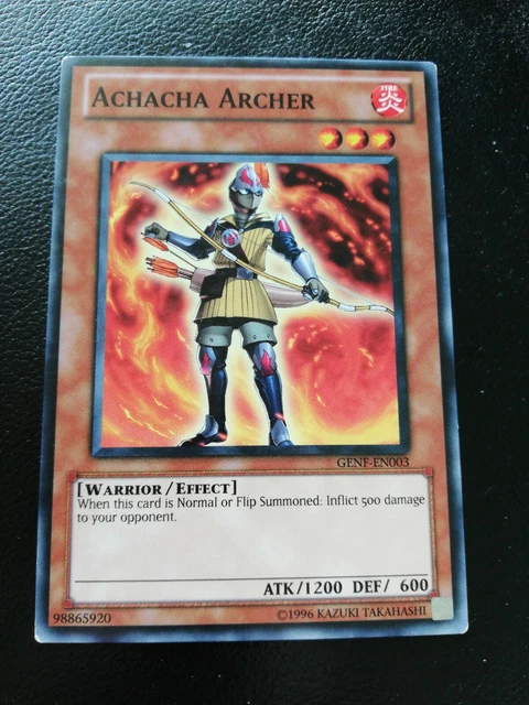 YUGIOH CARD - Achacha Archer - GENF-EN003 1.16 - PicClick UK YUGIOH CARD - Achacha Archer - GENF-EN003 1.16 - PicClick UK