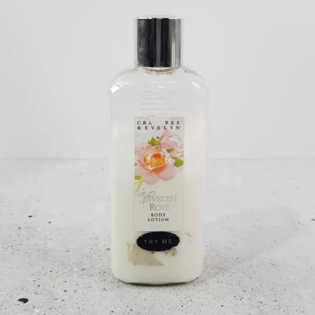 [ CRABTREE & EVELYN ] Evelyn rose Body Lotion TESTER RARE Discontinued