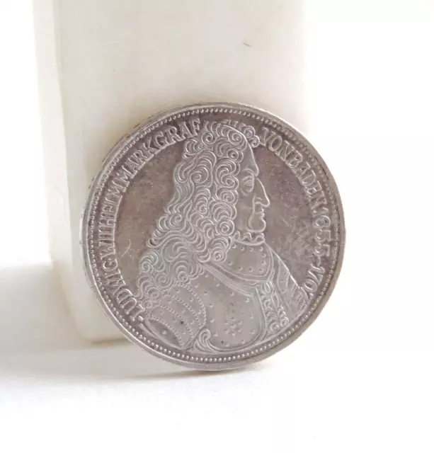 5 Mark 1955 Silber Münze 300 Geburtstag von Ludwig Wilhelm Markgraf von Baden vz