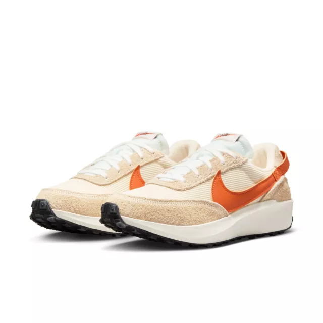 Nike WAFFLE DEBUT Women's Campfire Orange DX2931-100 Athletic Sneaker Shoes