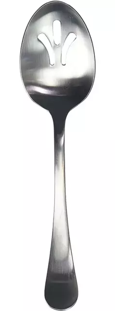 Ginkgo International Bergen Stainless Steel Pierced Serving Spoon