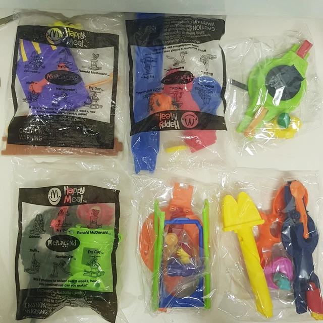MCDONALDS TOYS MCPLAYLAND Pick A Toy 2002 $7.50 - PicClick AU