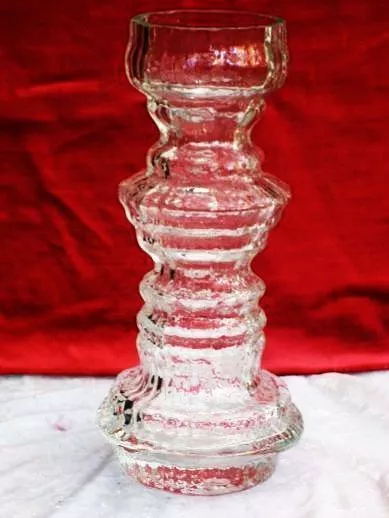 Rosenthal Glas STRUKTUR Glas Vase groß H 25 cm   Freyer TOP !*!