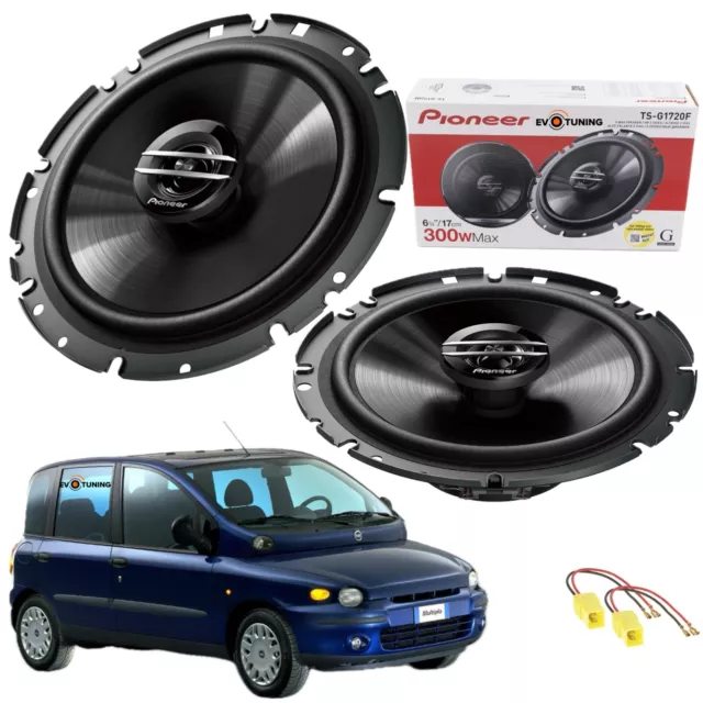 2 Casse Altoparlanti Pioneer Coassiali Anteriori per Fiat Multipla