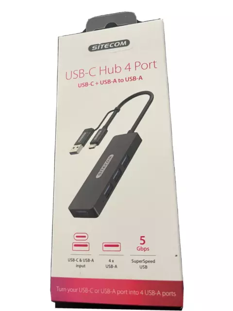 Belkin 4-Port USB-C Hub AVC018BTBK B&H Photo Video
