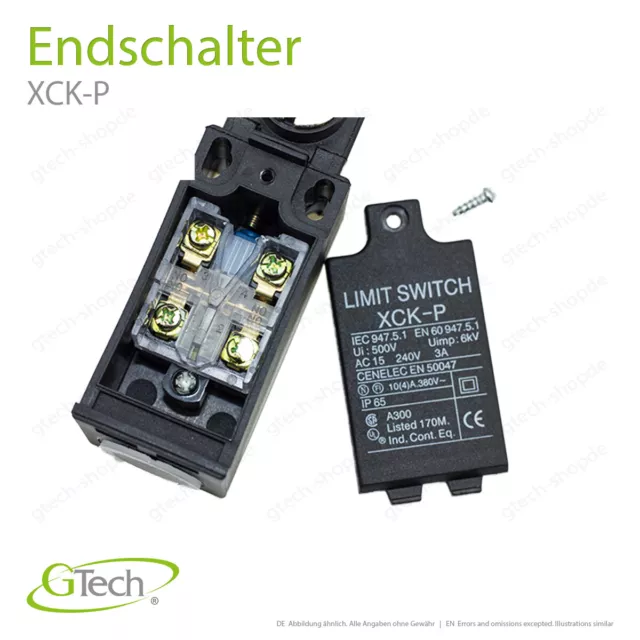 Endschalter CNC Rollenschalter Grenztaster Limit Switch Positionstaster XCK-P kV 2