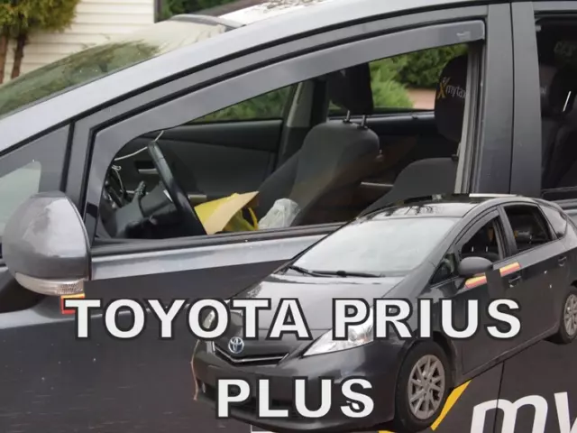 Windabweiser Toyota Prius Plus 2011-heute 5türer 2-tlg HEKO dunkel Regenabweiser