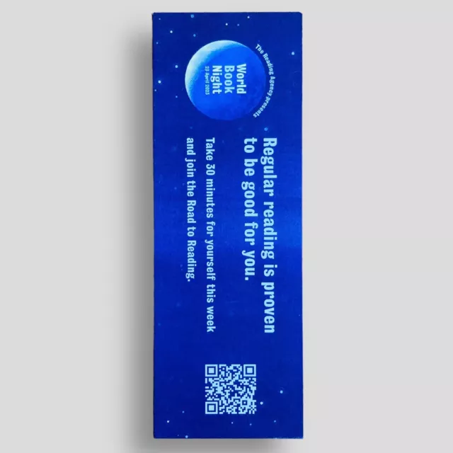 The Reading Agency Collectible PROMOTIONAL BOOKMARK 2