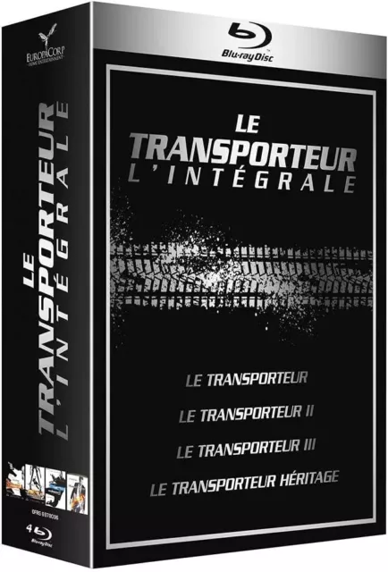 COFFRET INTEGRALE  BLURAY - LE TRANSPORTEUR - Neuf sous blister - Edition Fr