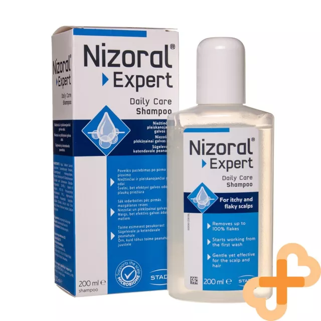 Nizoral Experto Cuidado Diario Champú Anticaspa Irritado Cuidado de Piel 200ml