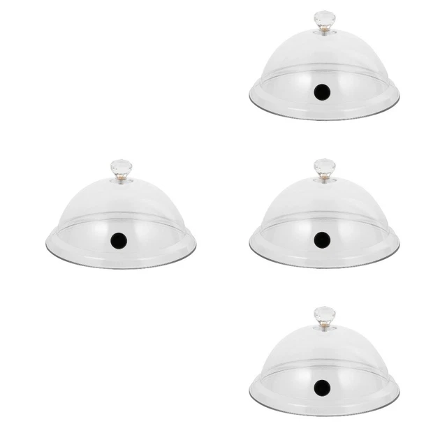 4x copertura cupcake campanello affumicatore per alimenti