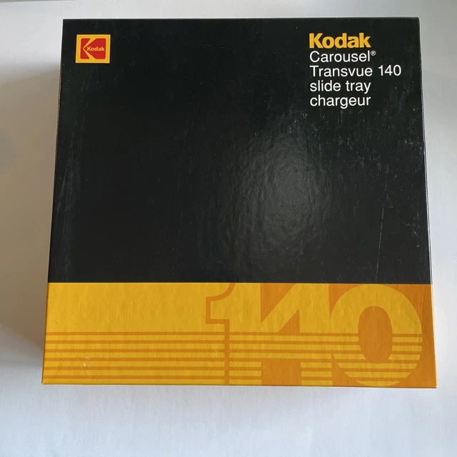 Bandeja De Diapositivas De Colección Kodak Carousel Transvue 140 **De Lote Antiguo**