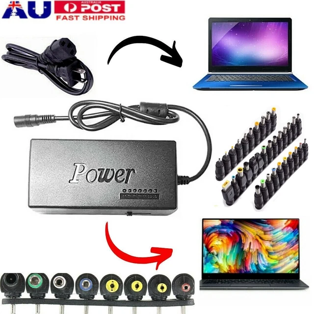 DC 12-24V Universal Adjustable Power Supply Charger Adapter For Notebook Laptop