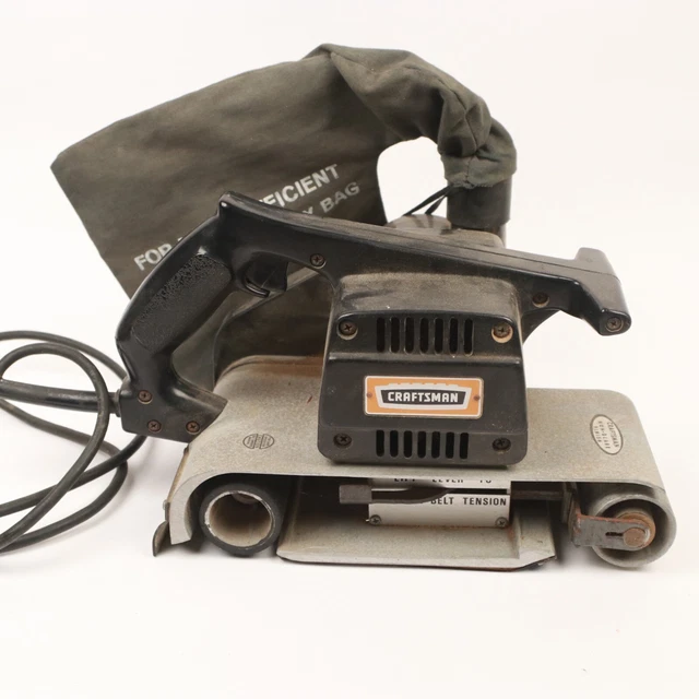 VTG SEARS CRAFTSMAN Model 315.11780 Commercial 4" Inch Belt Sander With