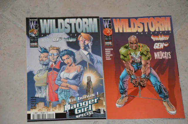 Lot 2 albums Wildstorm n°2 et 3 - Semic Comics