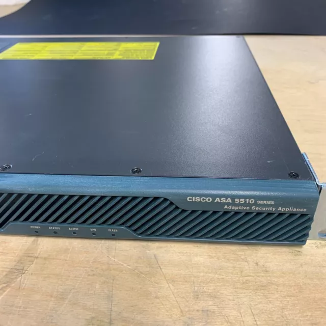 Cisco ASA5510 v04 Firewall - 5500 series Adaptive Security Appliance + Rack Ears 2