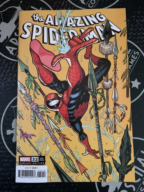 Amazing Spider-Man #32 2023 Marvel Comics 1:25 Patrick Gleason Variant