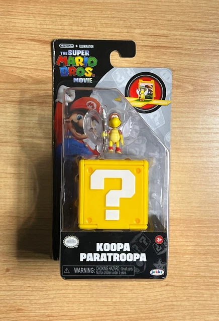 JAKKS PACIFIC SUPER Mario Bros Movie Koopa Paratroopa Figure w ...