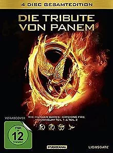 Die Tribute von Panem - Gesamtedition [4 DVDs] von Ross, ... | DVD | Zustand gut