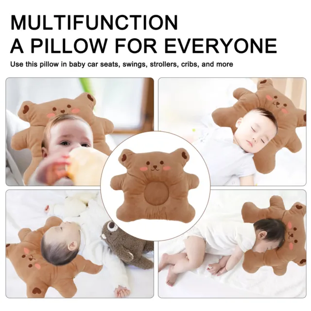 New Baby Head Shaping Pillow Soft Breathable Flat Head Syndrome Prevention Newbo