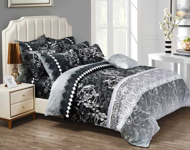 Costa Double Size Duvet Doona Quilt Cover Set