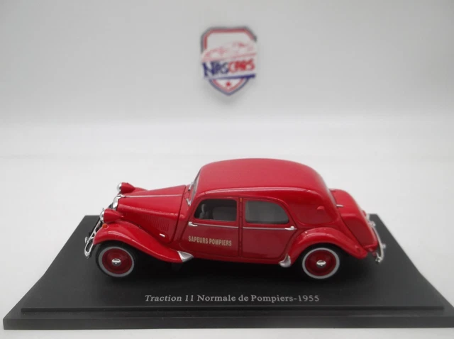 Dubray 1/43 - Citroën Traction 11B Pompiers De Lyon - Miniature Collection