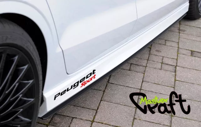 FIXCOR 8Pcs Autotür Griffe Aufkleber für Peugeot Landtrek Partner Pick Up  RCZ Rifter Traveller, Kratzern Verschleißfest Auto Türgriff Film Aufkleber