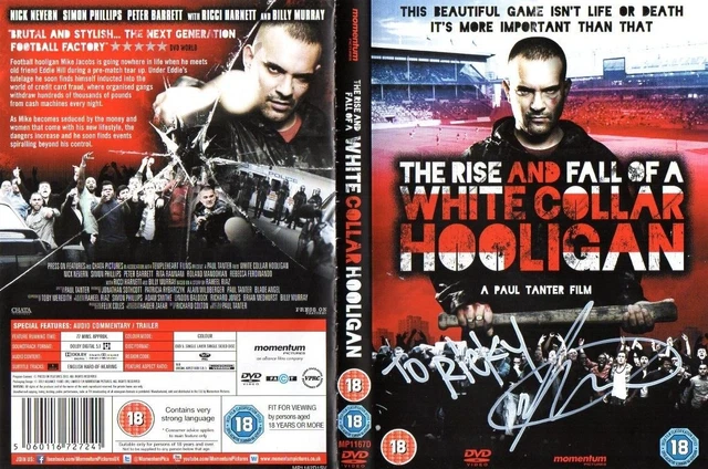 Nick Nevern Autograph-Rise and Fall of a White Collar Hooligan -Signed DVD-AFTAL