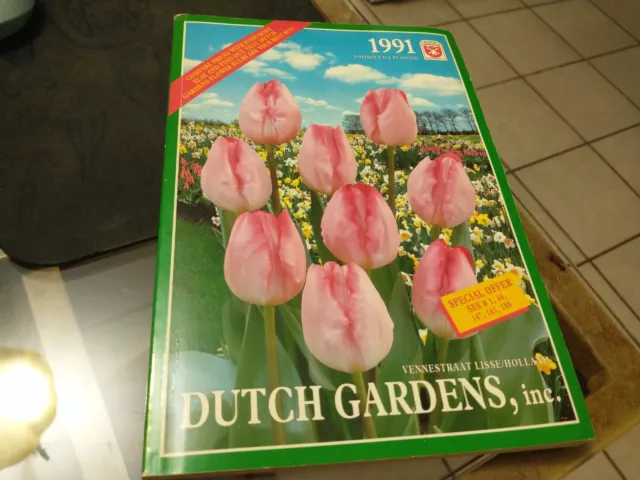 Vintage Dutch Gardens Inc Planting Catalog Fall 1991 