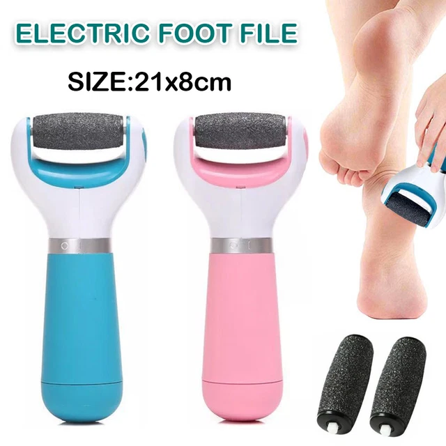 Electric Foot Pedicure Roller File Feet Hard Rigid Skin Callus Remover Pedi Tool
