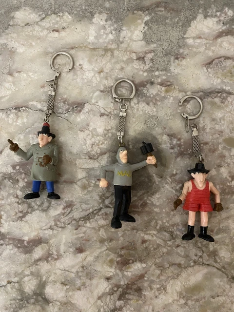 Figurines Inspecteur Gadget - Lot Complet 12 Personnages PVC BANDAI POPY 1983 - Occasion