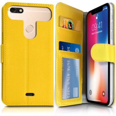 Ref.4-C pour Smartphone Archos Diamond Omega Etui Portefeuille Rose 