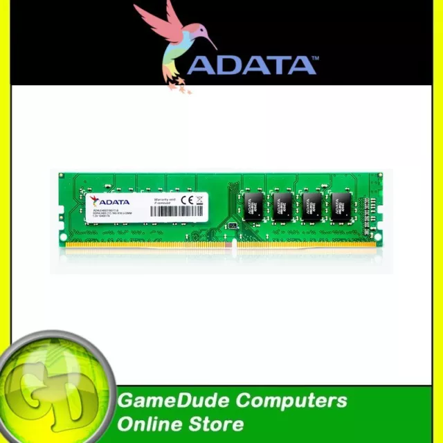 ADATA DDR4 8GB 2666Mhz PC4-21300 AD4U26668G19-R 288pin Desktop QUICK SALE [F93]