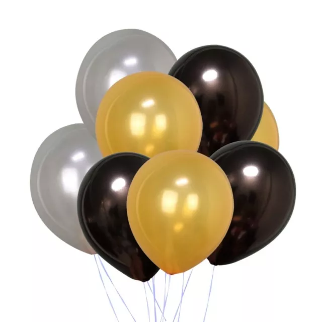 100pcs 10 Inch Ballons Shiny Pearlescent Metallic Latex Balloons Party