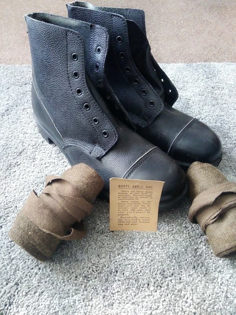 Dms boots deals and puttees